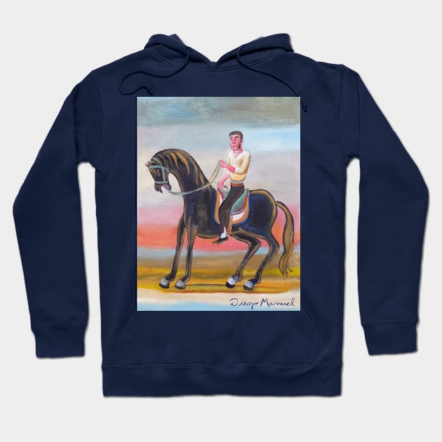 Gaucho rider 3 Hoodie by diegomanuel